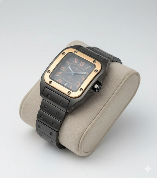 Cartier Style Square Dial Premium Men’s Watch – 42mm (Japanese Movement) | ZDS)