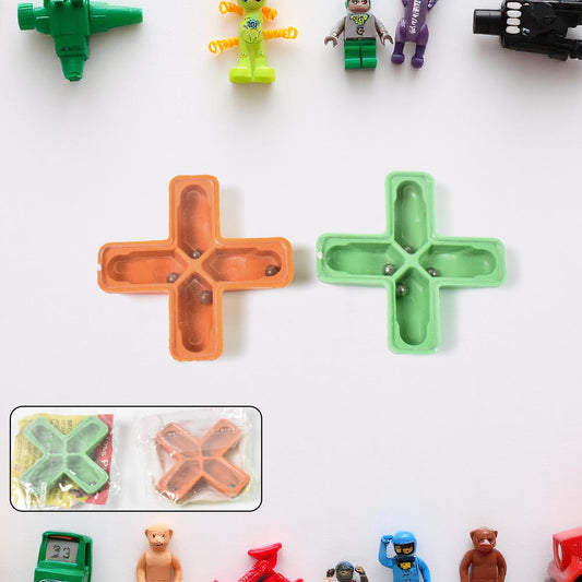 Magic Toys Magic Cross Magic Tricks Puzzle (1 Pc Mix Color Design)