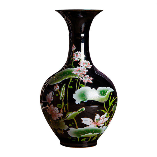 New Small Pottery Vase Ornament – Handmade Decorative Handicraft