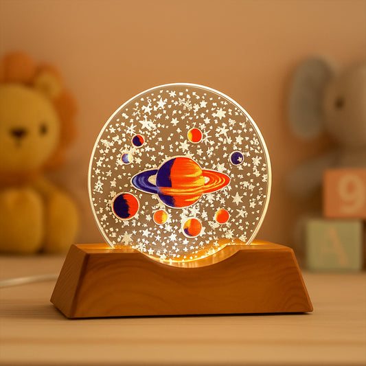 3d Creative Visualization Lamp Led Night Ligh (1 Pc)