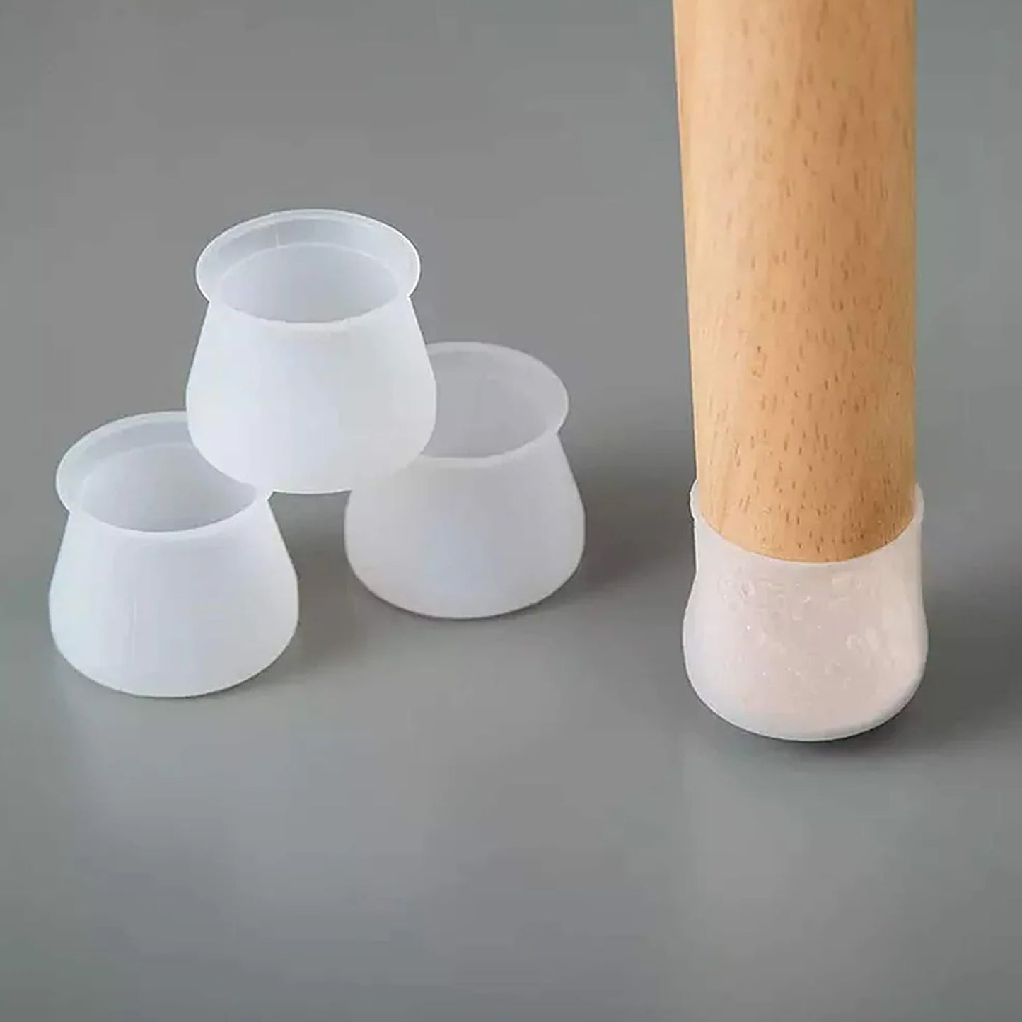 Premium Silicone Furniture Feet Pads (4 Pc Set Mix Color)