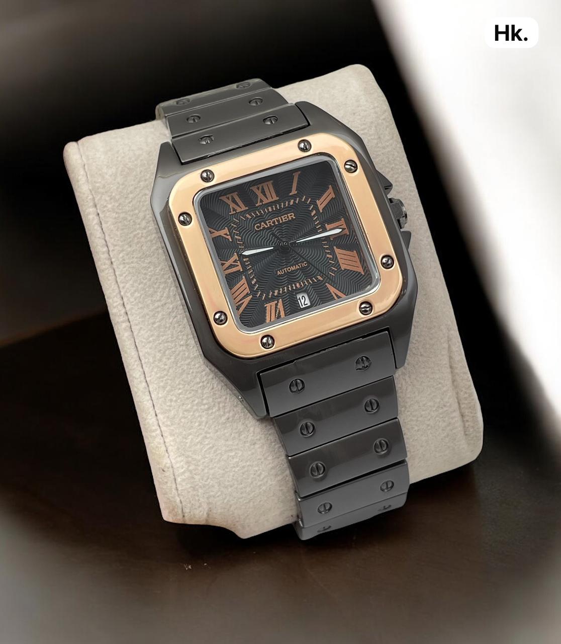 Cartier Style Square Dial Premium Men’s Watch – 42mm (Japanese Movement) | ZDS)