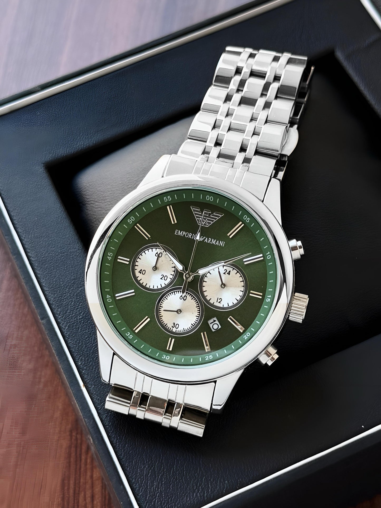 Emporio Armani Antonio Men’s Chronograph Watch AR11581 – 42mm | 7AA Premium | ZDS