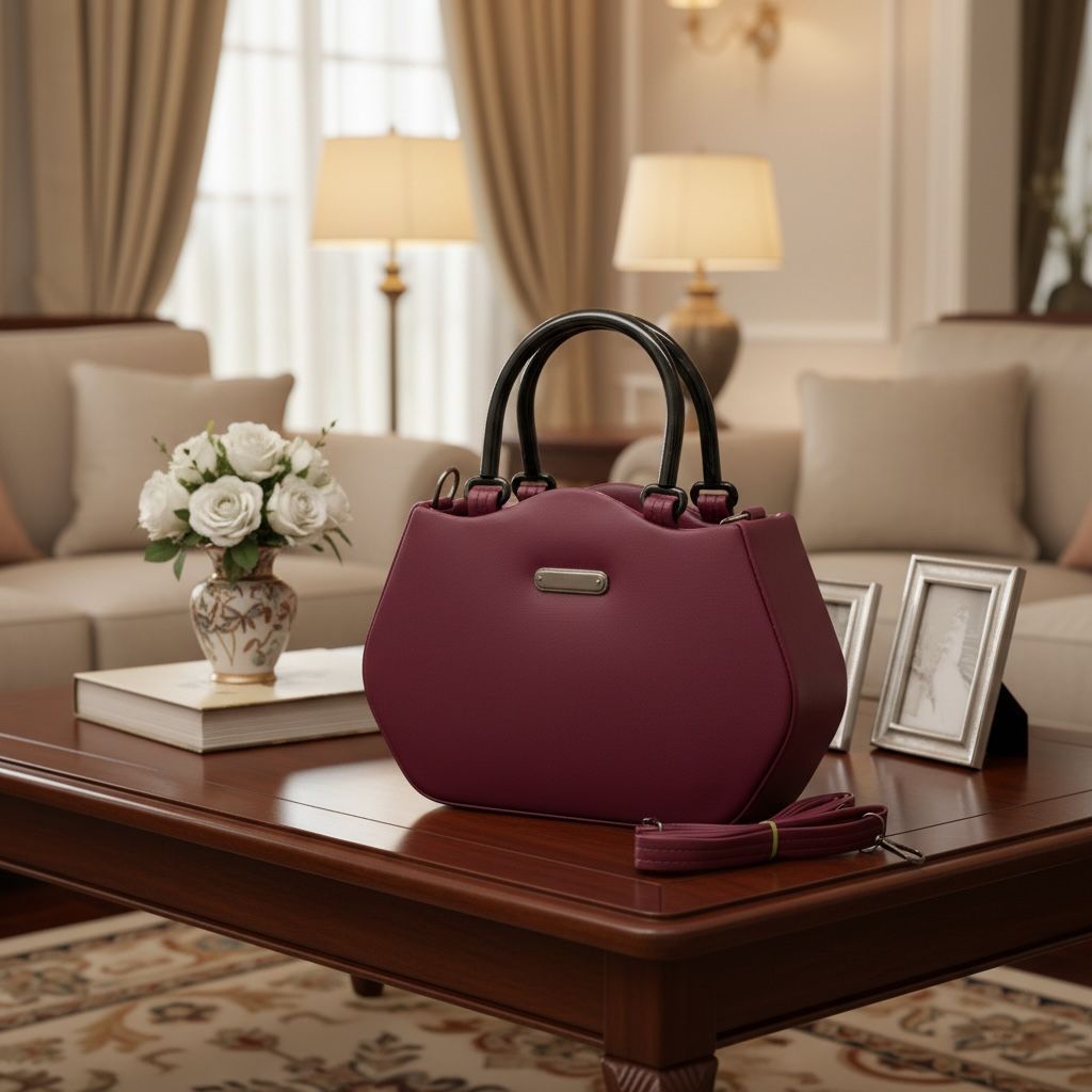 Adorable PU Leather Sling Bag for Women & Girls | Stylish Handbag with Long Strap | ZR