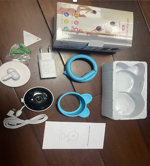 Wi-Fi Baby Monitor With Infrared Night Vision