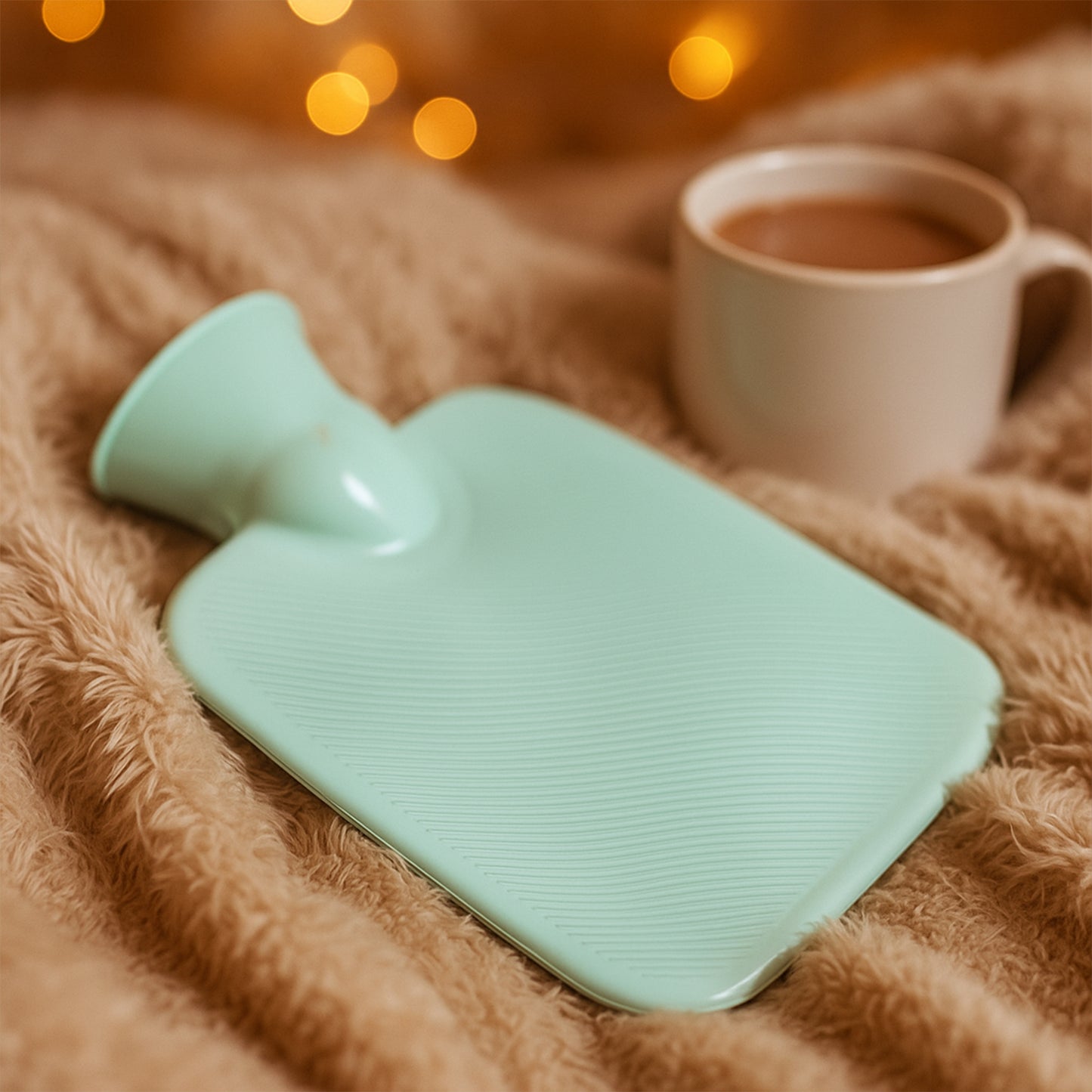 Premium Quality Rubber Hot Water Bag (19 X 13 Cm 1 Pc)