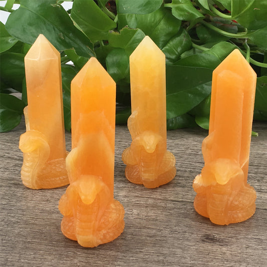 Luxury Crystal Dragon Column Sculpture – Handcrafted Feng Shui & Home Decor Piece