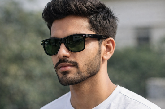 Rayban Style Premium Unisex Wayfarer Sunglasses – UV Protection | Glass Lens | MF