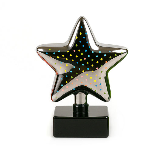 Star-shaped 3d Illusion Decorative Led Night Lamp (1 Pc)