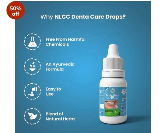 NLCC Denta Care Tooth Lotion (30ml) | Herbal Oral Care Drops for Strong Teeth & Healthy Gums