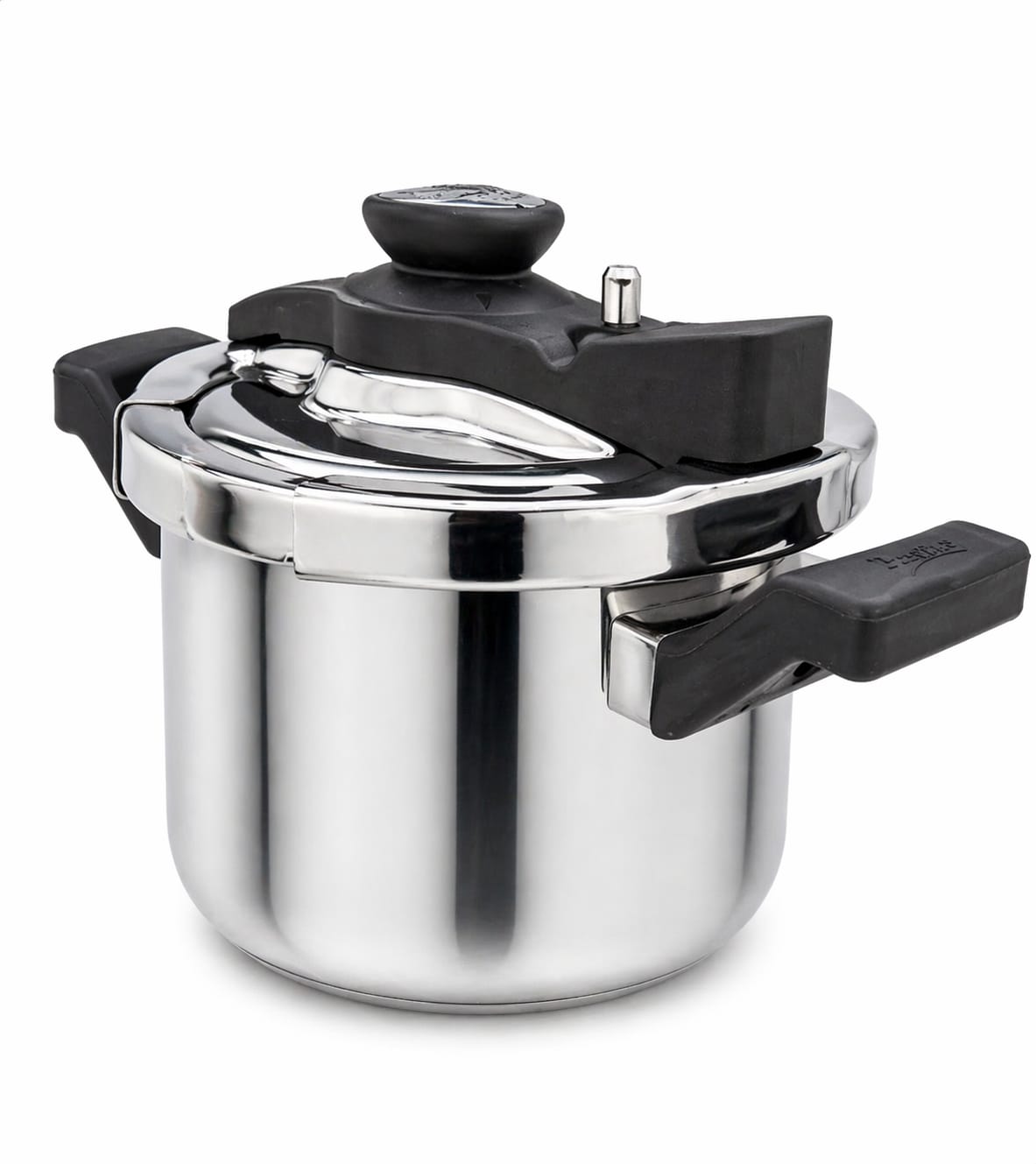 Prestige 2-in-1 Clip-On Pressure Cooker 5L with Glass Lid | Stainless Steel | Induction & Gas Compatible