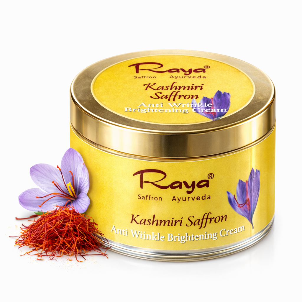 Kashmiri Raya Saffron Cream 50g | Pure Kesar Glow & Nourishing Skin Cream