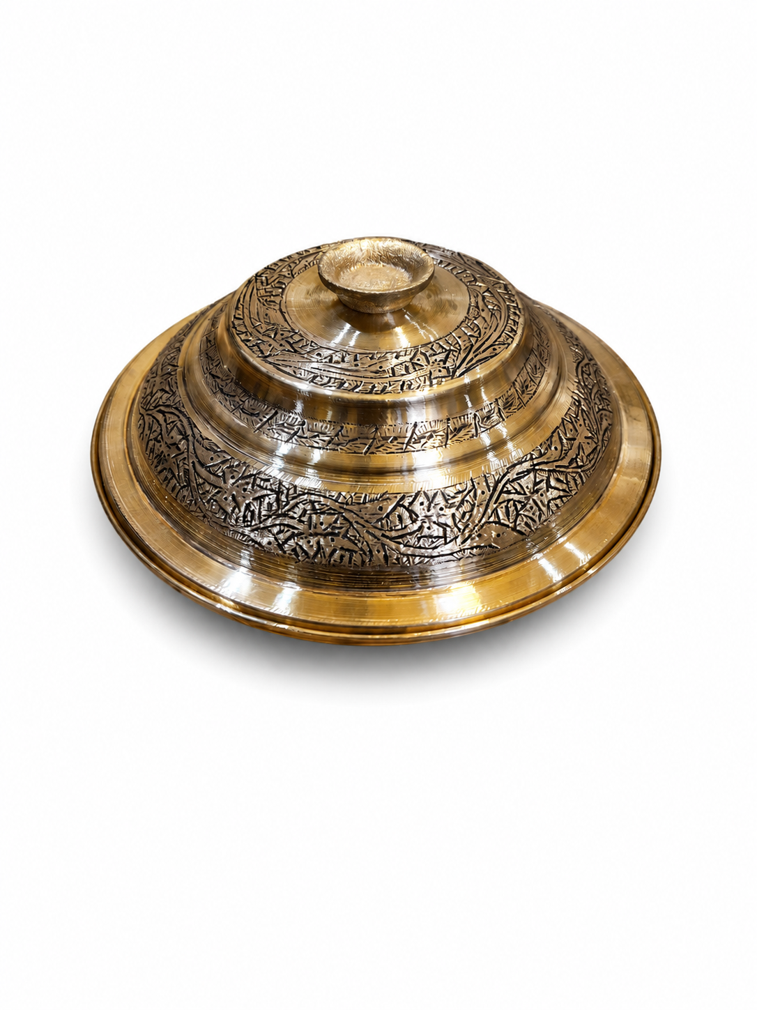 Traditional copper plates with naqcha and installed black ink (sawaad).