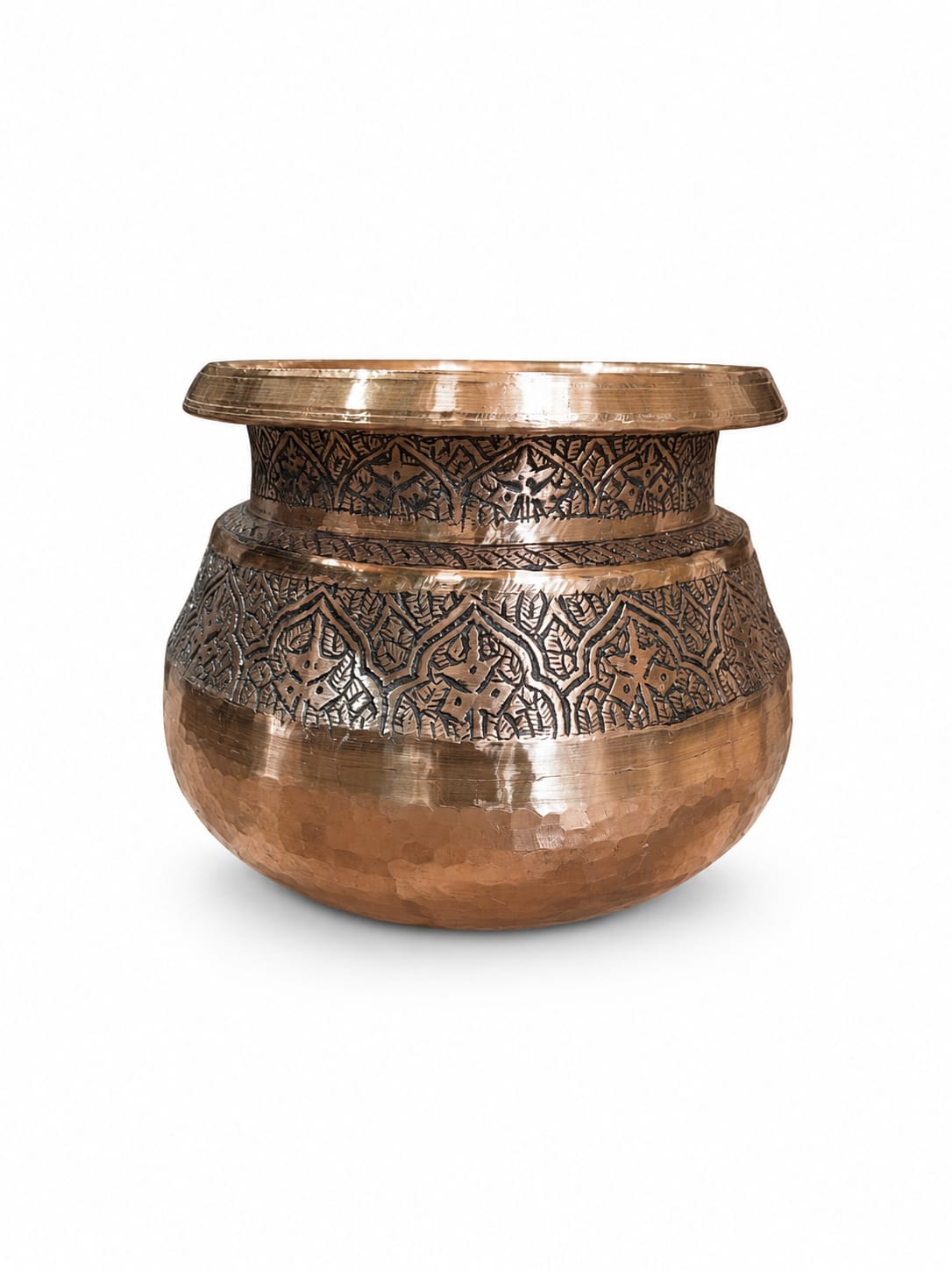 Kashmiri nakchdaar deecha with installed speacial black ink called sawaad having a capacity of 1.5 litre .