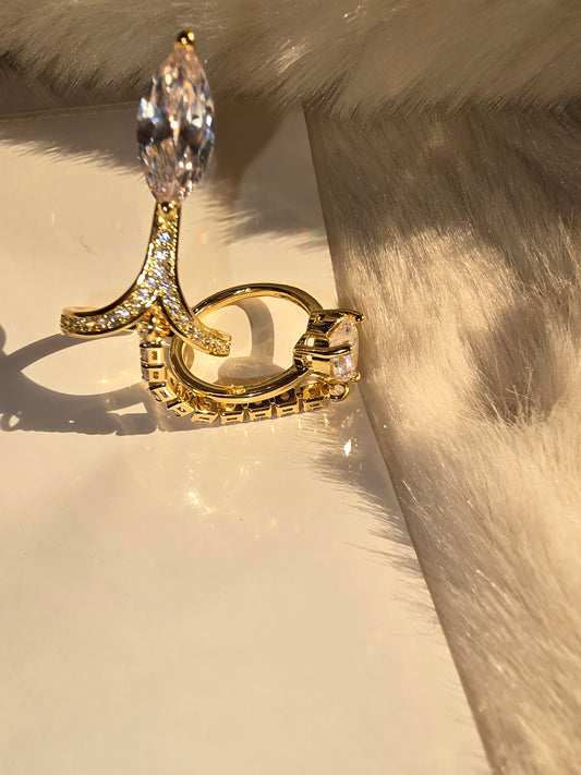 Amour Chain Ring