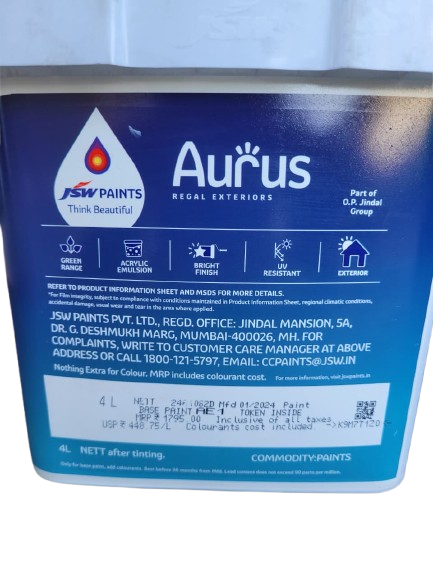 AURUS REGAL EXTERIOR MATT AE1 4 LTR