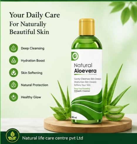 Aloevera face wash