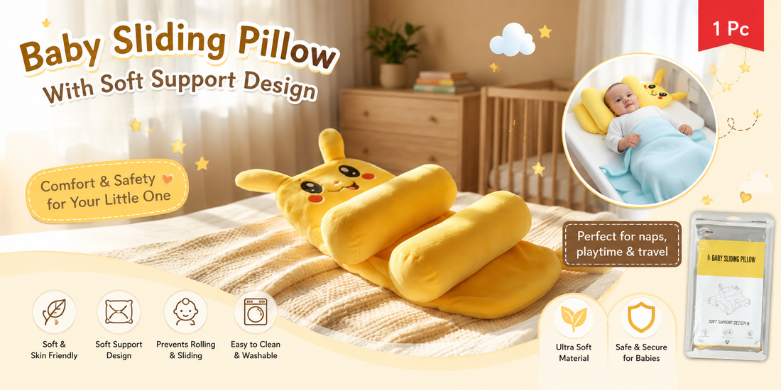Baby Sliding Pillow - Giving Mums & Dads a Little Extra Help at Bedtime