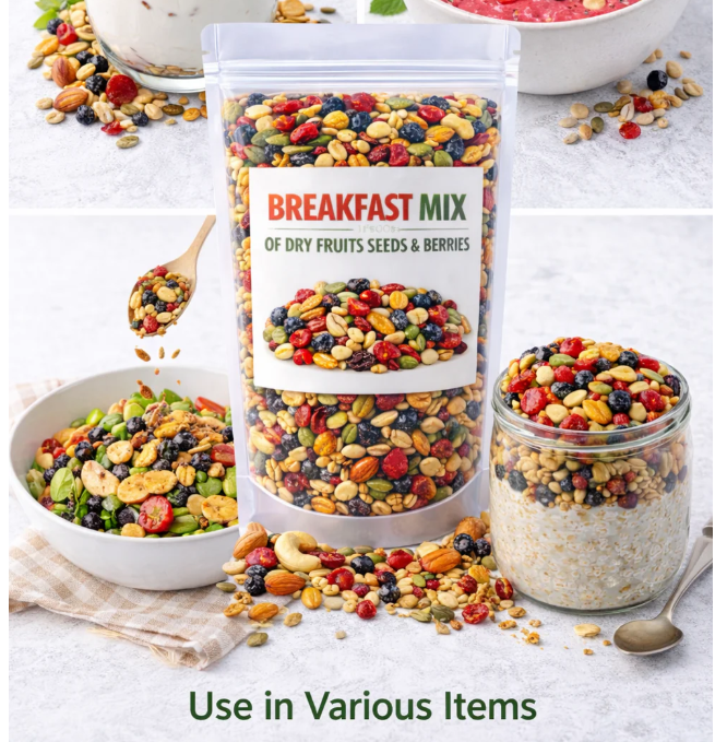 KASMEER WALA Healthy Breakfast Mix -&nbsp;Kickstart Your Day Right With A Nutritious Superfood