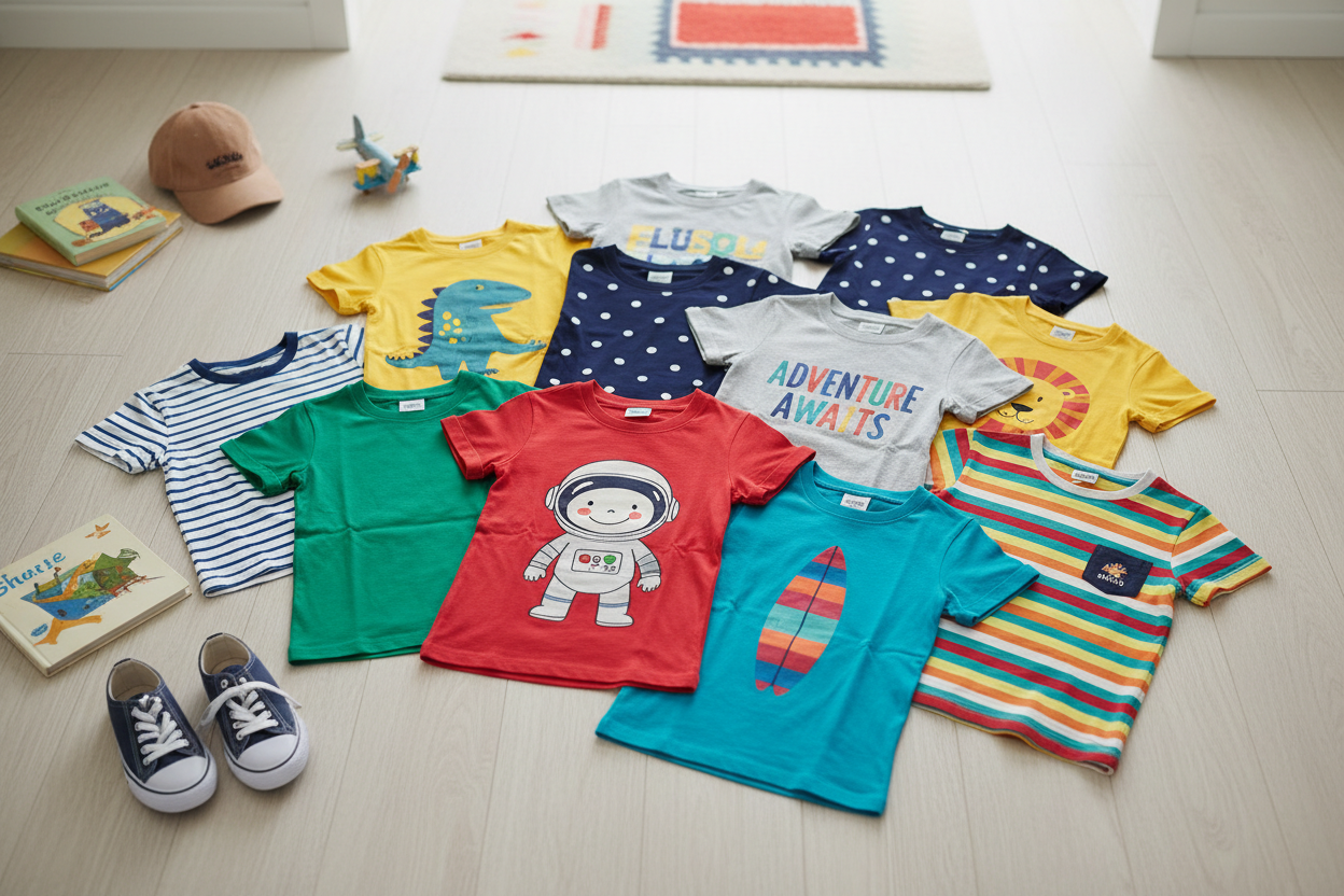 Boys T-Shirts Online | Comfortable & Stylish Kids T-Shirts