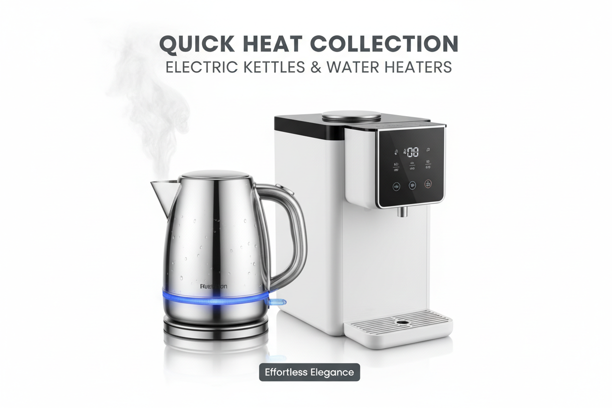 Electric Kettles & Water Heaters Online | Quick Heating Essentials