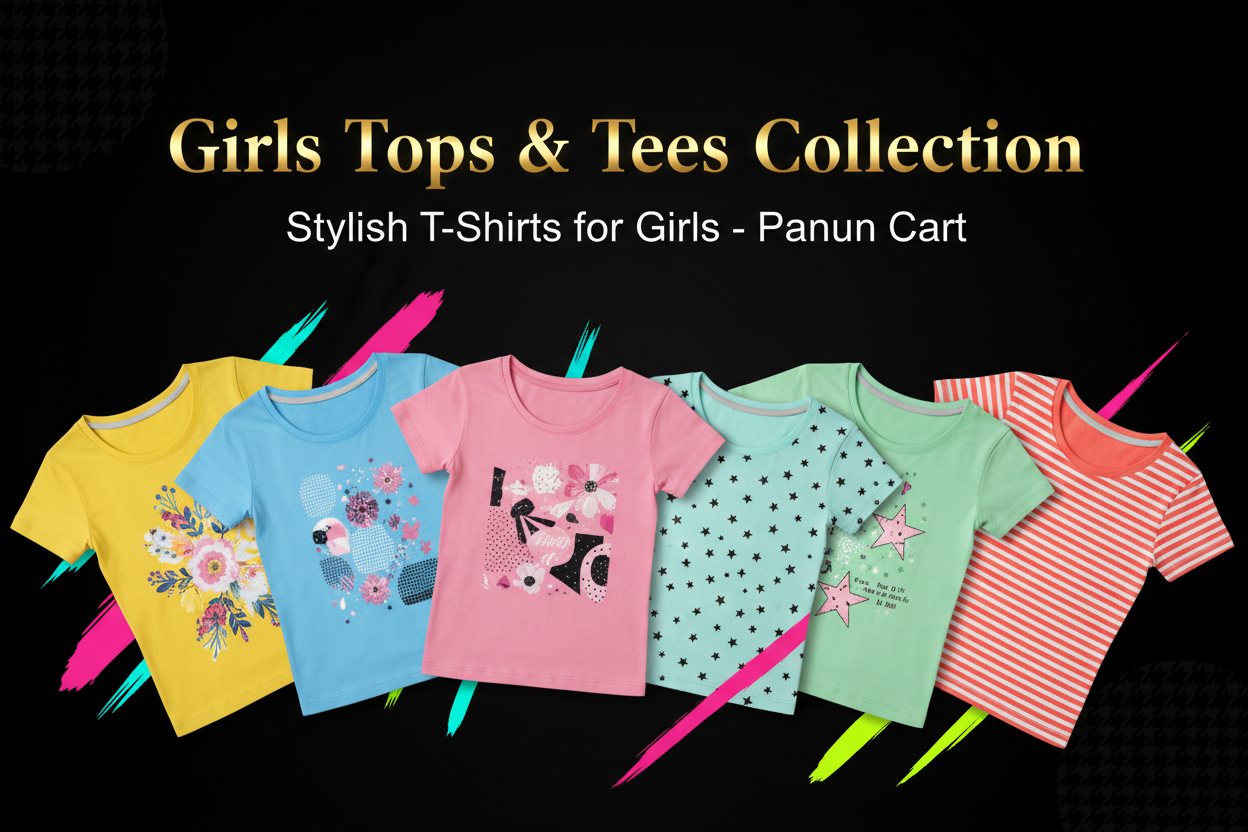 Girls Tops & Tees Collection | Stylish T-Shirts for Girls