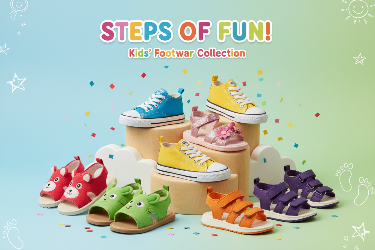 Kids Footwear Online | Shoes, Sandals & Slippers for Kids