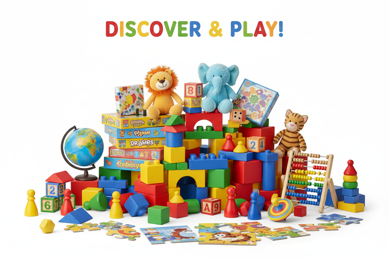 Kids Toys & Games Collection for Fun & Learning