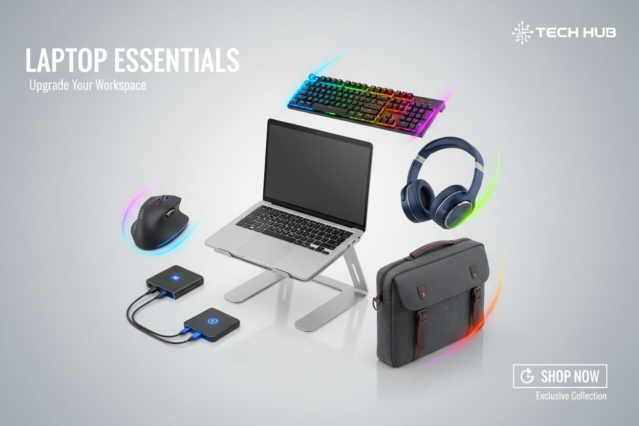 Laptop Accessories Online in India | Laptop Essentials & Add-ons