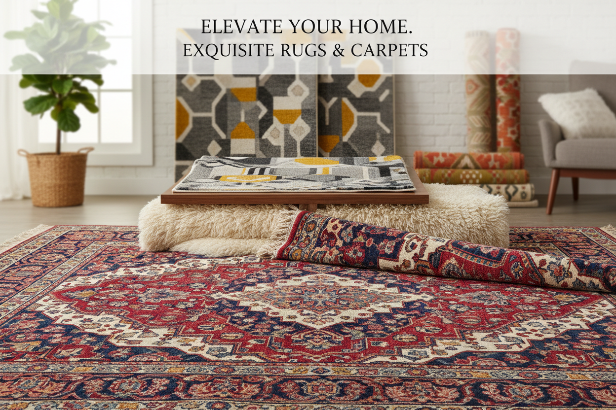 Rugs and Carpets for Home | Decorative Floor Rugs Online