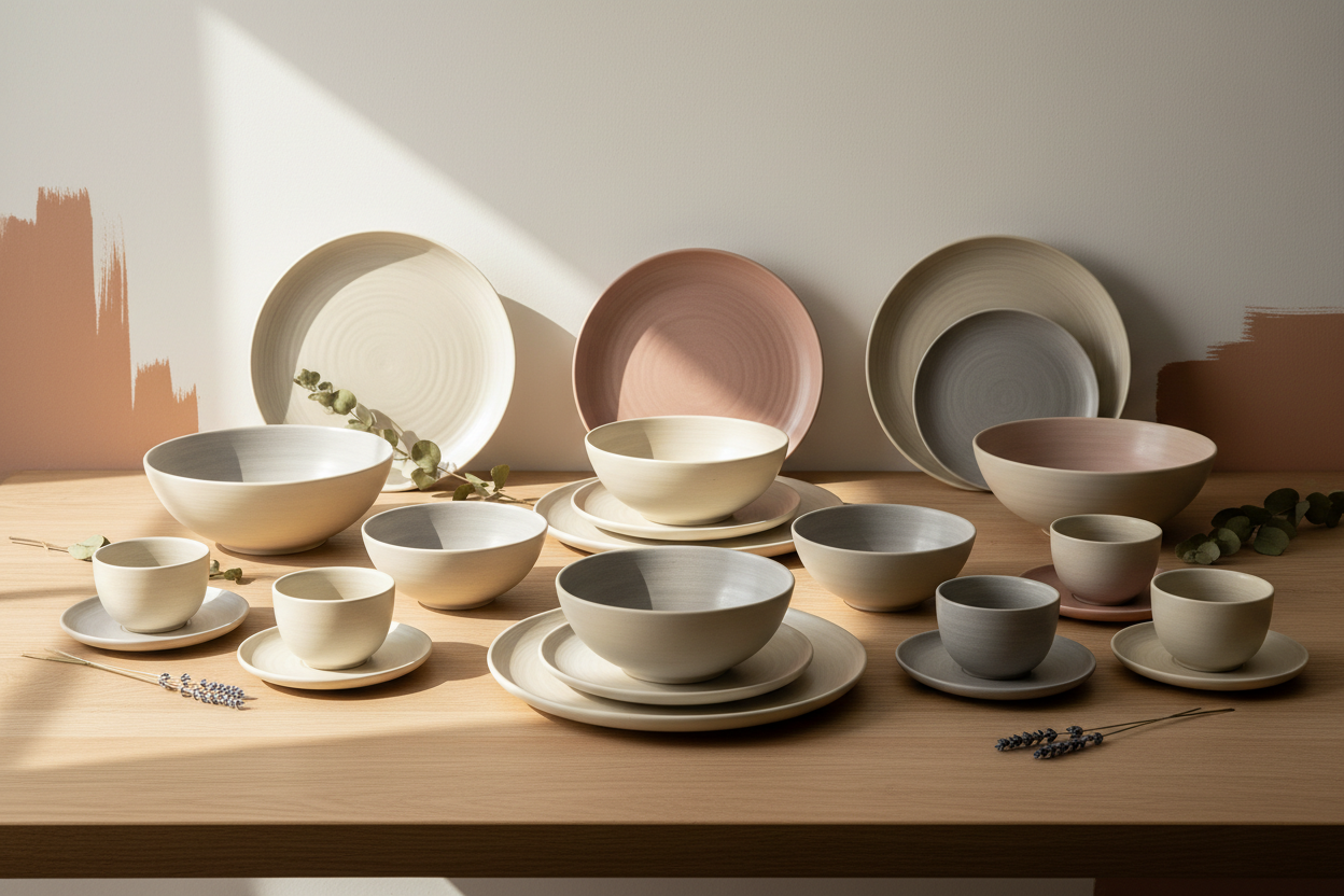 Serving Bowls Plates and Cup Sets