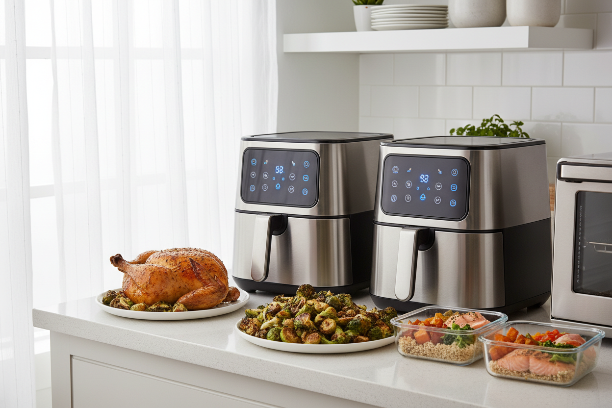 Smart Air Fryers & Ovens for Healthy Cooking