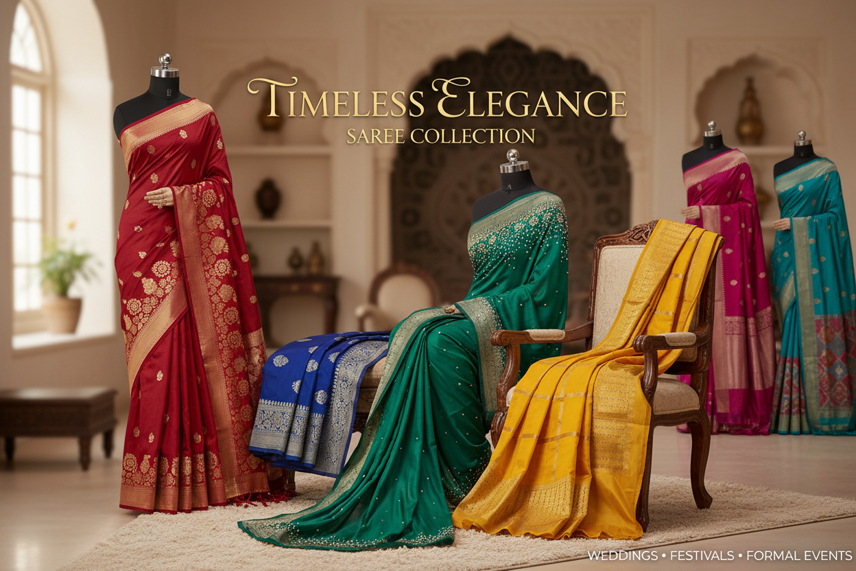 Womens Sarees Collection – Timeless Style for Every Occasion