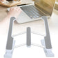 7240 Adjustable Laptop Stand Holder With Built-in Foldable Legs And High Quality Fibre