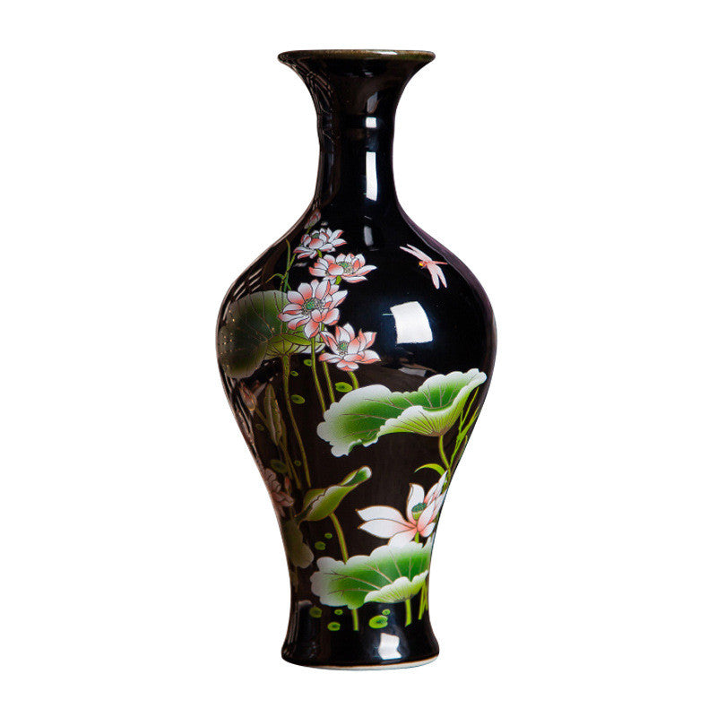 New Small Pottery Vase Ornament – Handmade Decorative Handicraft