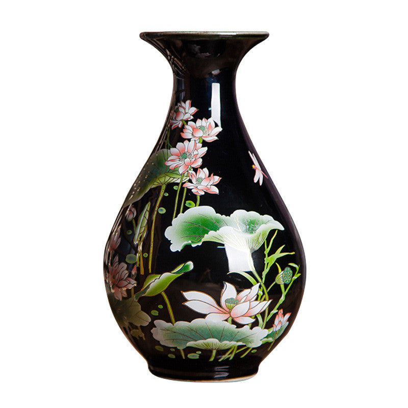 New Small Pottery Vase Ornament – Handmade Decorative Handicraft