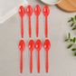 Reusable Home Dining Plastic Spoons (8 Pc)