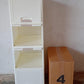 Multipurpose Storage Cabinet Storage Solutions Plastic Drawers  Multi Layer Wardrobe Storage Drawers  Foldable Multipurpose Drawer Units For Kitchen Bathroom Bedroom Cloth (4 Layer)