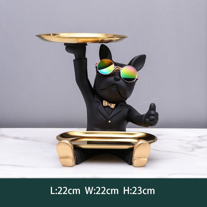 Resin Doorway Storage Tray – Decorative Handcrafted Porch Organizer