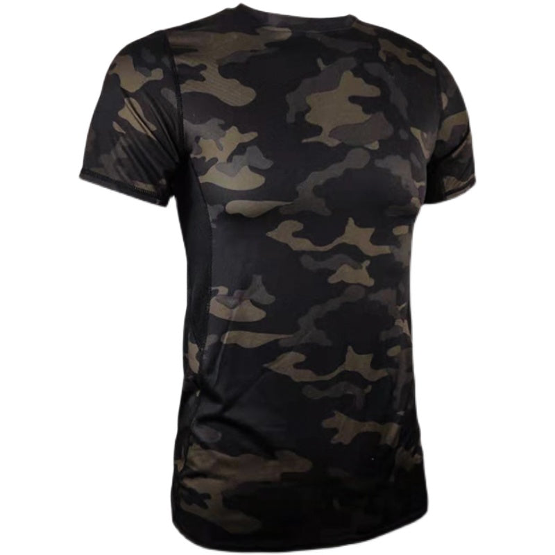 Slim-Fit Python-Pattern T-Shirt for Men | Casual Crew-Neck Tee – Panun Cart