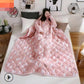 Winter Lazy Quilt with Sleeves—Cozy All-in-One Blanket for Bed, TV & Travel