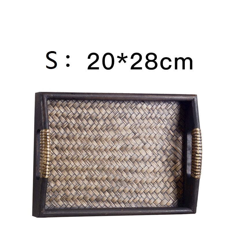 Thai Handicrafts Beauty Salon Supplies Tray – Elegant Organizer Decor