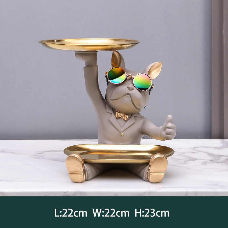 Resin Doorway Storage Tray – Decorative Handcrafted Porch Organizer