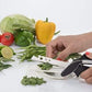 4 in 1 Stainless Steel Multi Functional Kitchen Vegetable Clever Cutter (Multicolor, Pack of 1)
