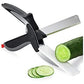 4 in 1 Stainless Steel Multi Functional Kitchen Vegetable Clever Cutter (Multicolor, Pack of 1)