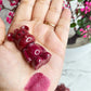 Lip Tint, Bear Keychain Long Lasting Creamy Texture Matte Lipstick For Makeup 6pcs Multicolour