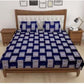Microfibre Double 3D Luxury Bedsheet with Pillow Covers