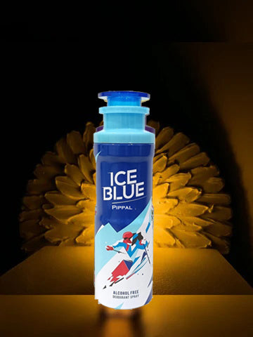 Ice Blue Alcohool Free DeoDorant Spray 200ml and Ice Blue Concentrated Attar(Pack of 1)