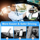 Phone Mount for Car, 2024 Upgraded Rear View Mirror Phone Holder, Universal Mount, Rotatable Phone Holder for Car Compatible