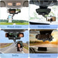 Phone Mount for Car, 2024 Upgraded Rear View Mirror Phone Holder, Universal Mount, Rotatable Phone Holder for Car Compatible